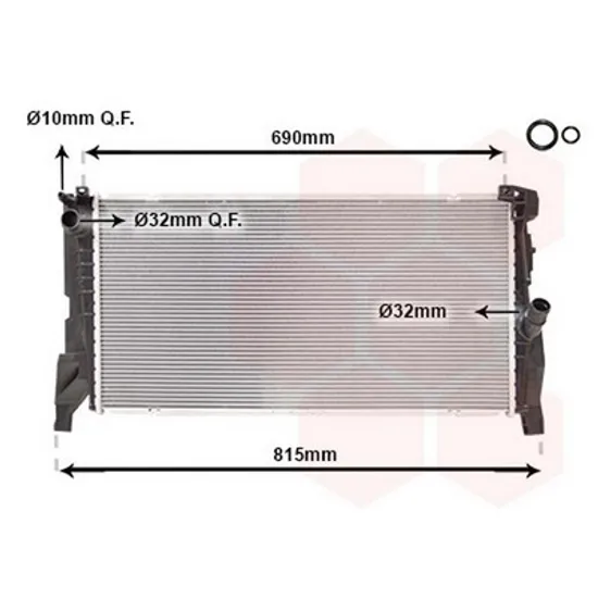 Radiator Motor BMW X1 F48 2014-> Radiator apa 1.5 (18i) MANUAL benzina (680x330x22) Perioada 2015 2016 2017 2018 2019 2020 2021 2022 2023 2024