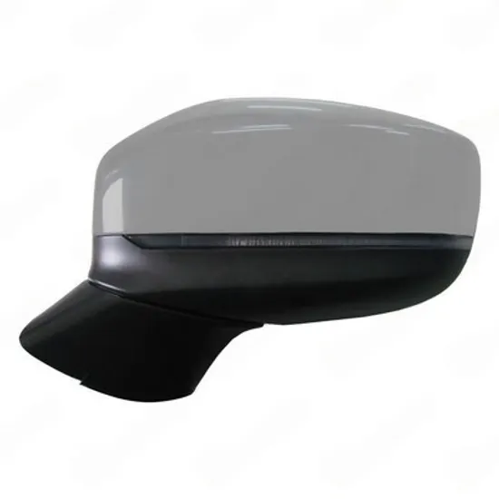 Oglinda MAZDA CX-5 2016-> Oglinda exterioara electrica cu incalzire cu rabatare electrica pentru vopsit (cu semnal) STANGA Perioada 2016 2017 2018 2019 2020 2021