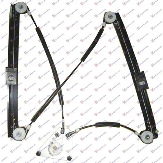 Macara Usa AUDI A3 8P1 2003->2012 Macara usa fata electrica pentru 5 usi fara motor dreapta Perioada 2003 2004 2005 2006 2007 2008 2009 2010 2011 2012