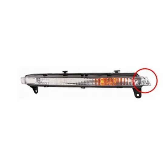 Semnalizator AUDI Q7 2006->2015 Semnalizator fata /lampa pozitie daylight (E) dreapta Perioada 2006 2007 2008 2009