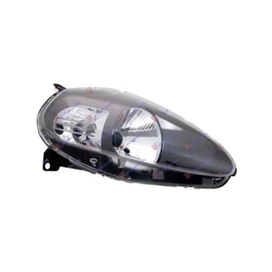 Faruri FIAT GRANDE PUNTO 199 2005-> Far reglaj electric (E)negru ->2008 (cu mufa galbena) (TYC) dreapta Perioada 2005 2006 2007 2008