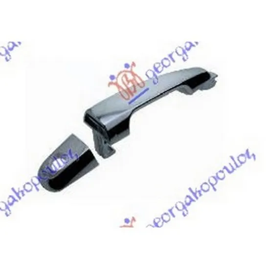 Maner Usa MITSUBISHI L200 2005->2015 Maner exterior usa fata cromat Perioada 2005 2006 2007 2008 2009 2010 2011 2012 2013 2014 2015
