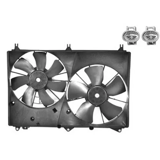Ventilator Motor SUZUKI GRAND VITARA 2 2005->2018 Electroventilator complet DUBLU , Perioada 2005 2006 2007 2008 2009 2010 2011 2012 2013 2014 2015