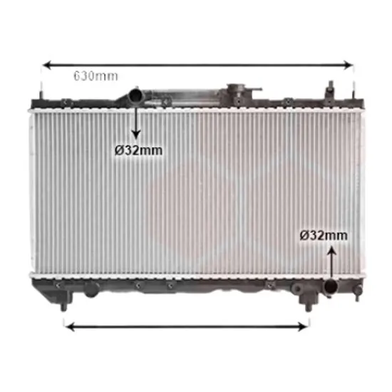 Radiator apa TOYOTA AVENSIS T22 1997->2003 pentru 1.8 VVT-i, perioada 2000 2001 2002 2003