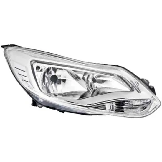 Faruri FORD FOCUS 3 2010->2019 Far reglaj electric cromat HELLA dreapta 2011->2014 Perioada 2011 2012 2013 2014