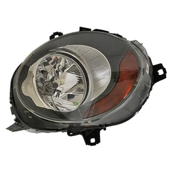 Far dreapta MINI MINI COOPER F55 2013->, MINI COOPER F56 2013-> perioada 2013 2014 2015 2016 2017 2018 cu motor reglaj, semnal galben, cu reglaj electric, cu bec H4