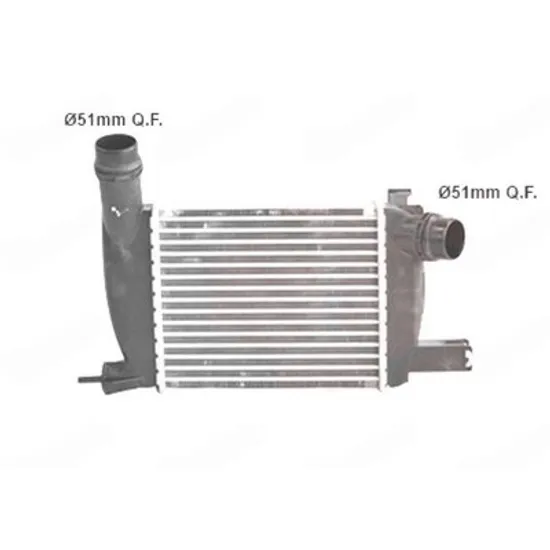 Intercooler RENAULT CLIO 4 2012-> Radiator intercooler 1.6 benzina (256x218) Perioada 2016 2017 2018 2019