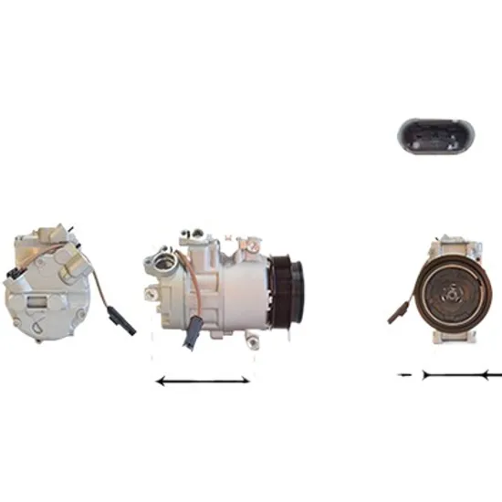 Compresor aer conditionat BMW X1 E84 2009->2015 sDrive 20 d 135KW 184CP , pentru motor N47 D20 C perioada 2012 2013 2014 2015