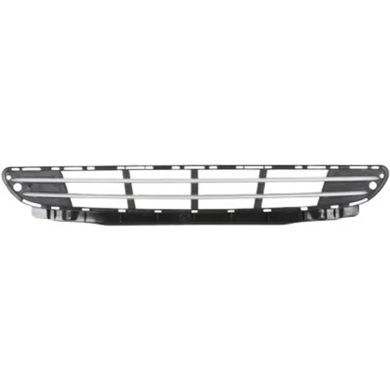 Grila bara fata MERCEDES C-CLASS W203 2000->2007 perioada 2000 2001 2002 2003 2004 2005 2006 2007 de la an de fabricatie 03/2004, cu gauri/suport ornament ingust