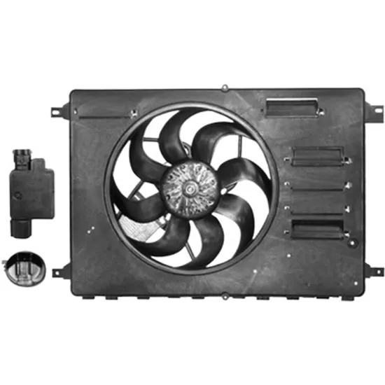 Ventilator motor FORD GALAXY 2006->2015 2.0 TDCi 100KW 136CP , pentru motor AZWC, UKWA perioada 2006 2007 2008 2009 2010 2011 2012 2013 2014 2015