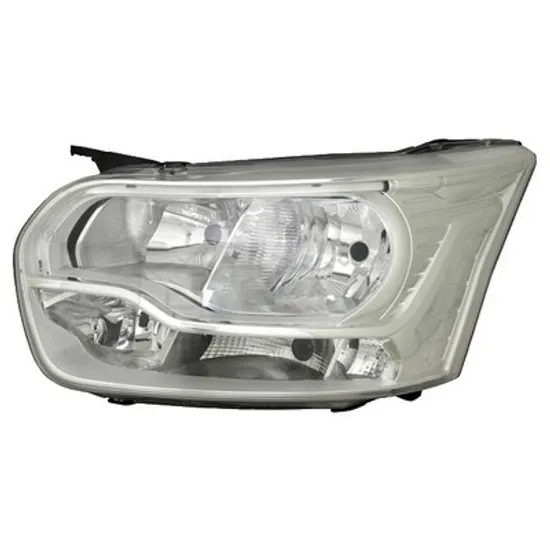 Faruri FORD TRANSIT 2019-> Far reglaj electric (H7/H15/H1/PY21cu LED) (E) (cu iluminare curbe) (cu motor) (TYC) STANGA Perioada 2019 2020 2021 2022 2023 2024