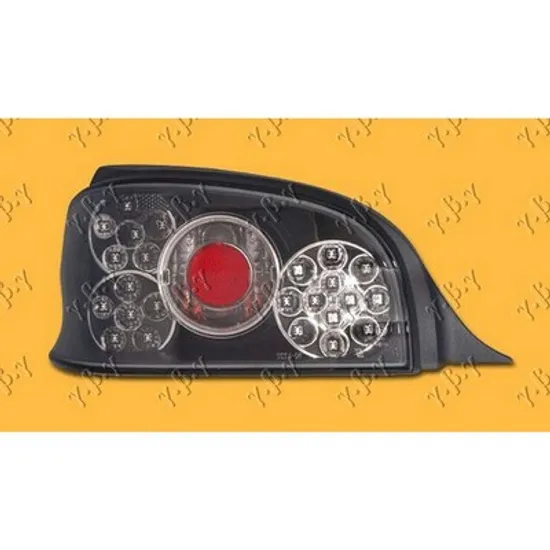 Stop Spate CITROEN SAXO 1996->2004 Lampa spate fumurie LED, Perioada 1996 1997 1998 1999 2000 2001 2002 2003 2004