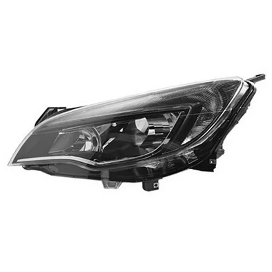Faruri OPEL ASTRA J 2009->2015 Far reglaj electric (H7/H7) negru (WITH CHOME RIM) (E) (TYC) stanga 5 USI/ BREAK 2013->2016 Perioada 2013 2014 2015 2016