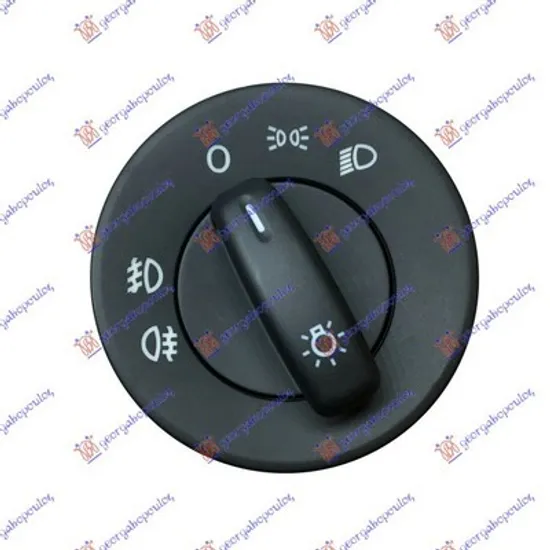 Comutator Lumini SKODA OCTAVIA 2 2004->2013 Buton comanda lumini 10 pini Perioada 2004 2005 2006 2007 2008 2009 2010 2011 2012