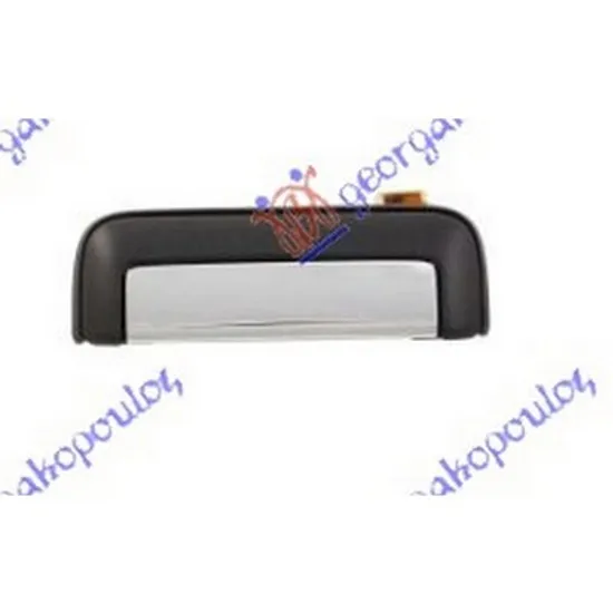 Maner Usa MITSUBISHI L200 1996->2007 Maner usa fata spate exterioara cromat/neagra dreapta Perioada 1996 1997 1998 1999 2000 2001 2002 2003 2004 2005 2006