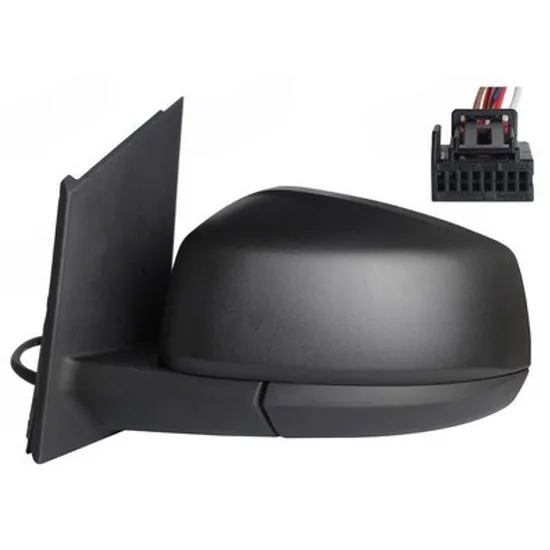 Oglinda VW CADDY 5 2020-> Oglinda exterioara electrica cu incalzire cu rabatare electrica neagra (7 PIN) STANGA Perioada 2020 2021 2022 2023 2024 2025