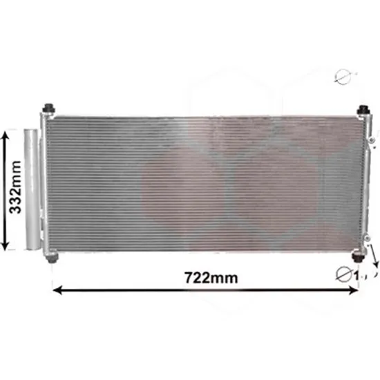 Radiator aer conditionat LEXUS LS 2006->2016 460 283KW 385CP , pentru motor 1UR-FSE perioada 2008 2009,2010,2011,2012 2013