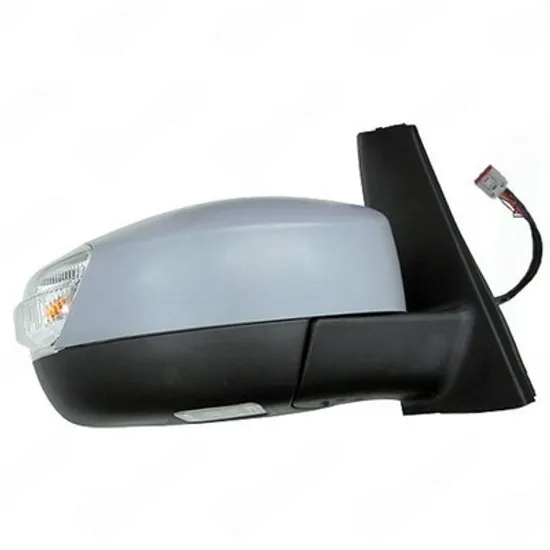 Oglinda FORD C-MAX 2 2010->2019 Oglinda exterioara electrica cu incalzire cu rabatare electrica pentru vopsit (cu semnal si lampa podea) (8PIN) (GRAND) STANGA Perioada 2010 2011 2012 2013 2014