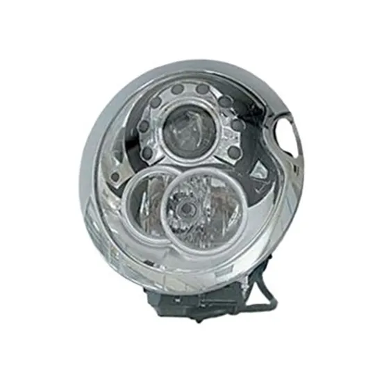 Far dreapta MINI MINI COOPER R50; R53 2001->2006 perioada 2001 2002 2003 2004 2005 2006 de la an de fabricatie 07/2004, cu motor reglaj, cu unitate control xenon, cu xenon, titan, cu reglaj distanta iluminare automat, cu bec D1S/H7