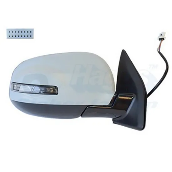 Oglinda MITSUBISHI ASX, OUTLANDER SPORT 2010-> Oglinda exterioara electrica cu incalzire cu rabatare electrica pentru vopsit (cu semnal) 9PIN dreapta Perioada 2017 2018 2019 2020 2021 2022 2023