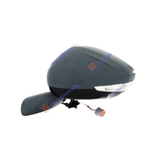 Oglinda CITROEN C4 Picasso 2 2013-> Oglinda exterioara electrica cu incalzire pentru vopsit (cu semnal) stanga, Perioada 2014 2015 2016 2017 2018