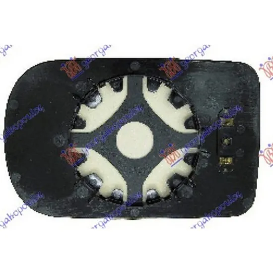 Sticla Oglinda BMW 5 E39 1995->2003 Geam oglinda dreapta, cu incalzire, nuanta albastru Perioada 1995 1996 1997 1998 1999 2000 2001 2002 2003