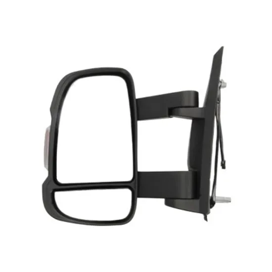 Oglinda exterioara stanga FIAT DUCATO 250 2006-> perioada 2009 2010 2011 2012 2013 2014 , cu semnal, lungime cm 16, numar pini 8, lungime brat mediu, cu incalzire, pana la sarcina max 3500,