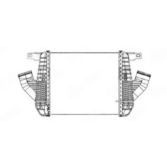 Intercooler NISSAN CABSTAR 2006->2013 Radiator intercooler 2.5-3.0 DCI diesel (305x273) Perioada 2006 2007 2008 2009 2010 2011 2012 2013