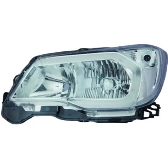 Far stanga SUBARU FORESTER SJ 2012-> perioada 2013 2014 2015 2016 2017 2018 pana la an de fabricatie 2016, fara motor reglaj, fara unitate de control Xenon, cu xenon, semnal transparent, cu bec D4R, cu bec D4R xenon, cu bec HB3 cu bec LED,