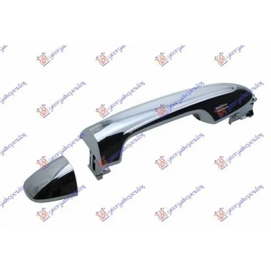 Maner Usa TOYOTA HILUX 8 2015-> Maner usa fata cu panou exterioara cromat dreapta Perioada 2015 2016 2017 2018 2019 2020 2021