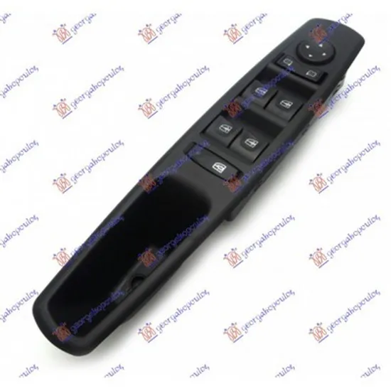 Buton Geamuri RENAULT FLUENCE 2010-> Panou buton comanda geamuri fata 4 contacte 19pin stanga Perioada 2010 2011 2012 2013 2014 2015 2016