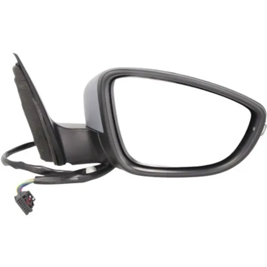 Oglinda exterioara dreapta VW PASSAT CC 2008->2012 perioada 2008 2009 2010 2011 2012 , inaltime cm 37, latime cm 15, reglaj electric, cu incalzire, rabatare electrica, prevopsit grund,