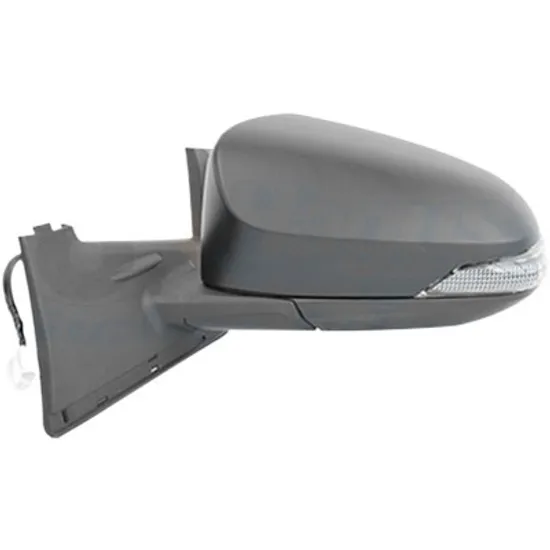 Oglinda exterioara stanga TOYOTA YARIS 2010-> perioada 2010 2011 2012 2013 2014 2015 de la an de fabricatie 08/2014, numar pini 9, cu incalzire, pentru vopsit