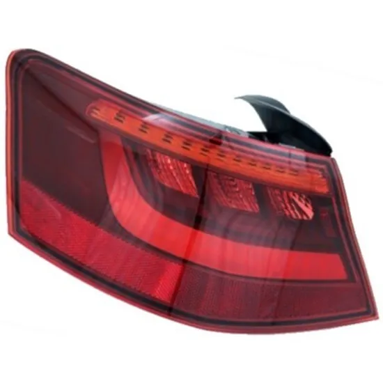 Lampa stop spate stanga AUDI A3 8V1; 8VK 2012->2017 perioada 2012 2013 2014 pana la an de fabricatie 2016, semnal alb, exterior, cu bec LED, pentru 3 usi,