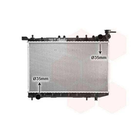 Radiator Motor NISSAN ALMERA TINO 1998->2006 Radiator apa 1,4-1,6CC +/- A/C 52,8x32 35/35 Perioada 1995 1996 1997 1998 1999 2000