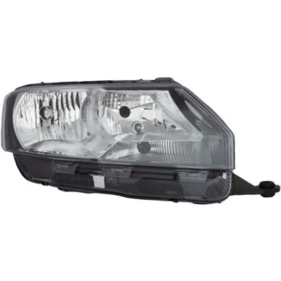 Far dreapta SKODA RAPID 2011->2019 perioada 2012 2013 2014 2015 pana la an de fabricatie 2017, cu motor reglaj, semnal transparent, cu reglaj electric, cu lumina de zi, cu bec H15, cu bec H7,