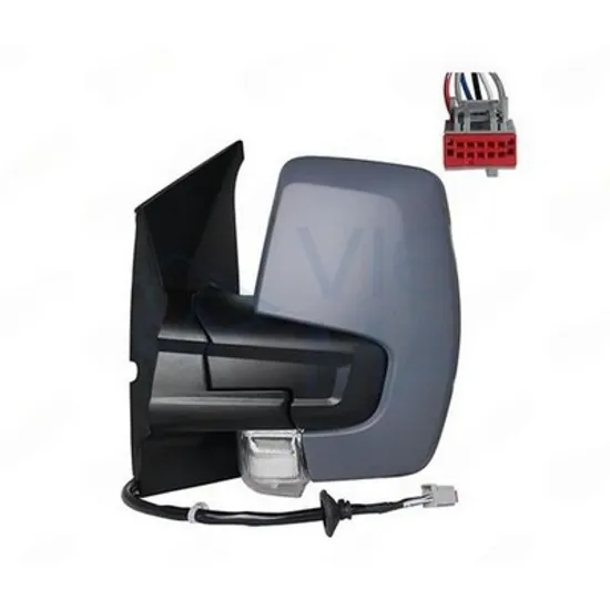Oglinda FORD TRANSIT CUSTOM 2012-> Oglinda exterioara electrica cu incalzire pentru vopsit (cu semnal) STANGA Perioada 2018 2019 2020 2021 2022 2023
