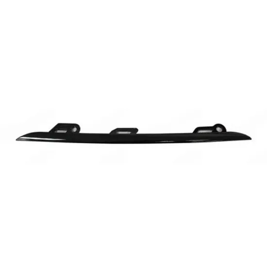 Ornament Grila PORSCHE CAYENNE 9YA 2017-> Bandou Grila bara fata lateral inferioara negru STANGA Perioada 2018 2019 2020 2021 2022 2023