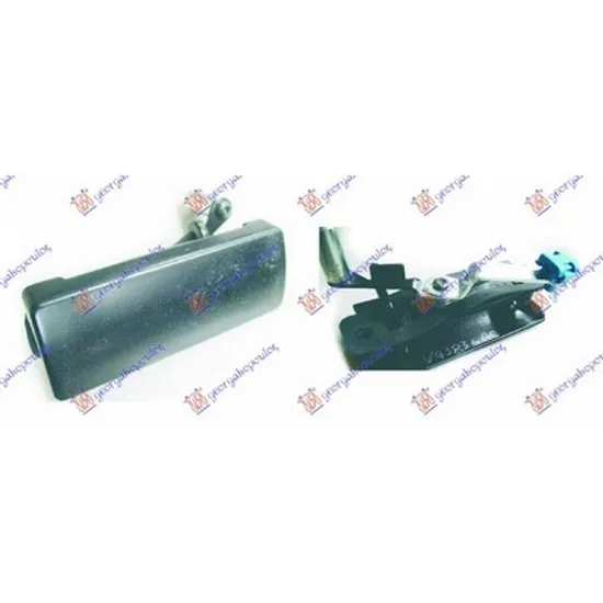 Maner Usa FORD TRANSIT 2005->2014 Maner exterior usa spate 5 usi dublu, 2006->2013 Perioada 2006 2007 2008 2009 2010 2011 2012 2013