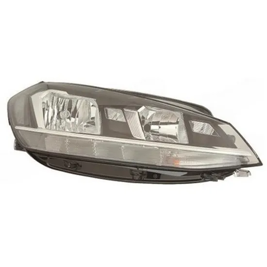 Faruri VW GOLF 7 2012->2020 Far reglaj electric cu Daylight LED (E) (TYC) DREAPTA Perioada 2016 2017 2018 2019