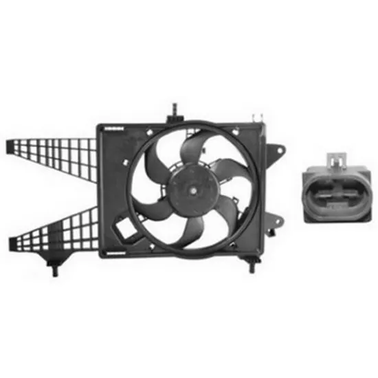 Ventilator Motor FIAT PUNTO 188 1999->2012 Electroventilator complet 1,3JTDM cu aer conditionat Perioada 1999 2000 2001 2002 2003 2004 2005 2006 2007 2008 2009 2010 2011
