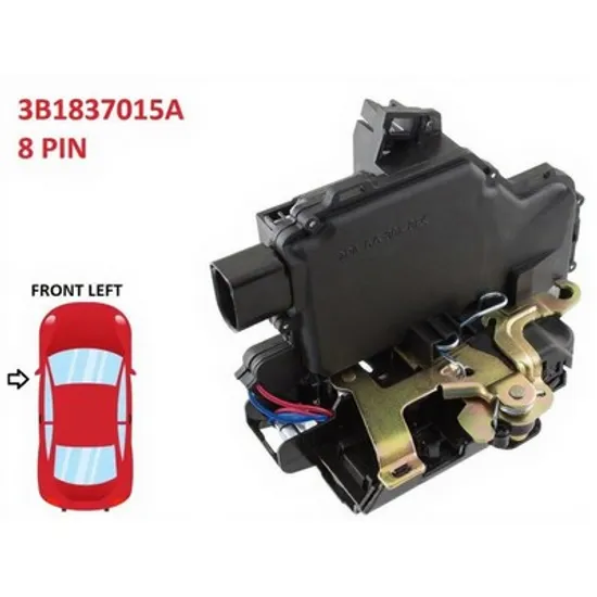 Broasca usa VW FOX 2003->2014 Broasca usa fata inchidere centralizata (8pini) STANGA Perioada 2003 2004 2005 2006 2007 2008 2009 2010 2011 2012 2013 2014