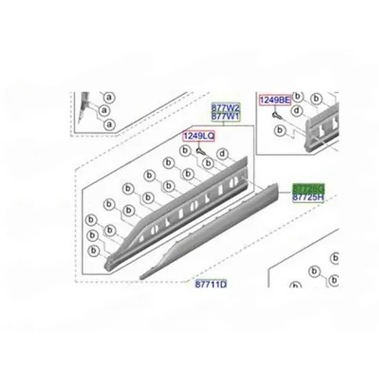 Bandou Usa KIA EV3 2024-> Bandou usa fata (O) DREAPTA Perioada 2024 2025