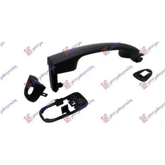 Maner Usa FIAT BRAVO 2006->2016 Maner exterior usa fata cu gaura cheie stanga, Perioada 2006 2007 2008 2009 2010 2011 2012 2013 2014 2015 2016