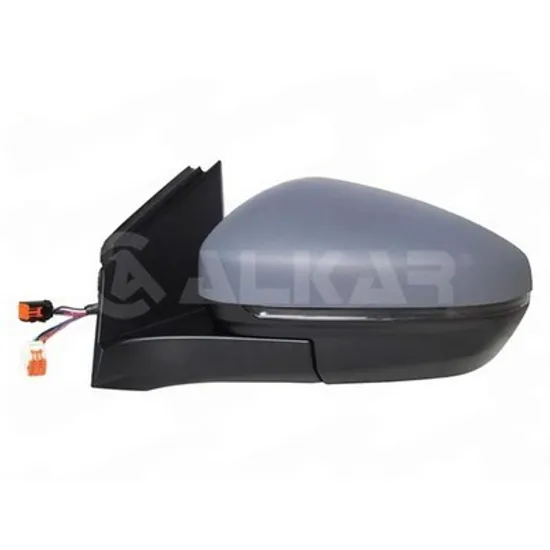 Oglinda PEUGEOT 3008 2016-> Oglinda exterioara electrica cu incalzire cu rabatare electrica pentru vopsit (cu semnal si lampa podea) STANGA Perioada 2016 2017 2018 2019 2020 2021
