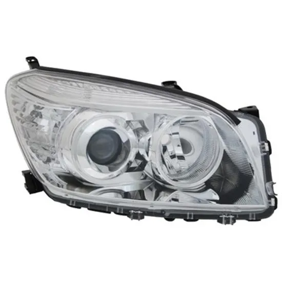 Faruri TOYOTA RAV 4 III 2005->2014 Far dreapta HB3/H11 cu regl man/reglaj electric cromat ->2009 Perioada 2005 2006 2007 2008 2009