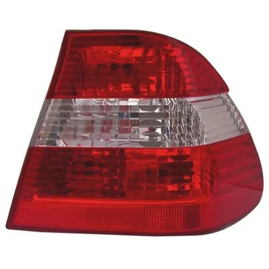 Stop Spate BMW 3 E46 1997->2005 Lampa spate dreapta exterioara rosu/alb, ptr Sedan (E46 Sedan/Break 10.01-11.05) Perioada 2001 2002 2003 2004 2005