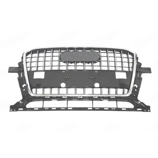 Grila Radiator AUDI Q5 8RB 2008->2017 Grila radiator completa cromat (cu senzori parcare) Perioada 2012 2013 2014 2015 2016