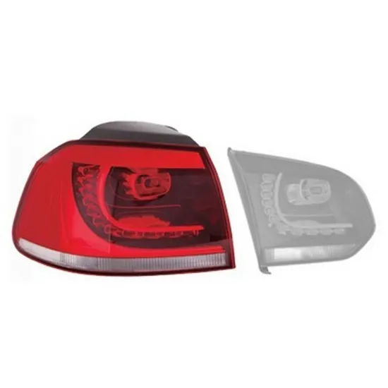 Stop Spate VW GOLF 6 2008->2013 Lampa spate exterioara R E stanga Perioada 2008 2009 2010 2011 2012 2013