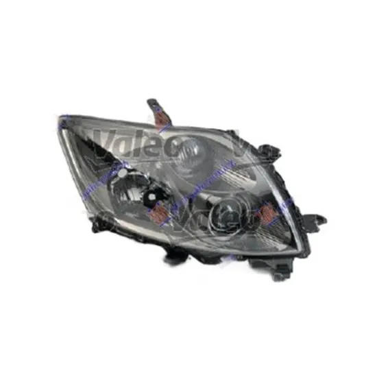 Faruri TOYOTA AURIS / COROLLA E15 2006->2012 Far VALEO cromat-gri dreapta 2006->2010 Perioada 2006 2007 2008 2009 2010